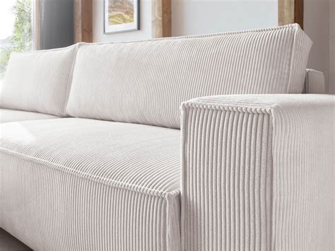 Canapé d'angle convertible méridienne réversible june tissu bergamo gris clair 90. Canapé d'angle convertible réversible NIHAD| BOBOCHIC