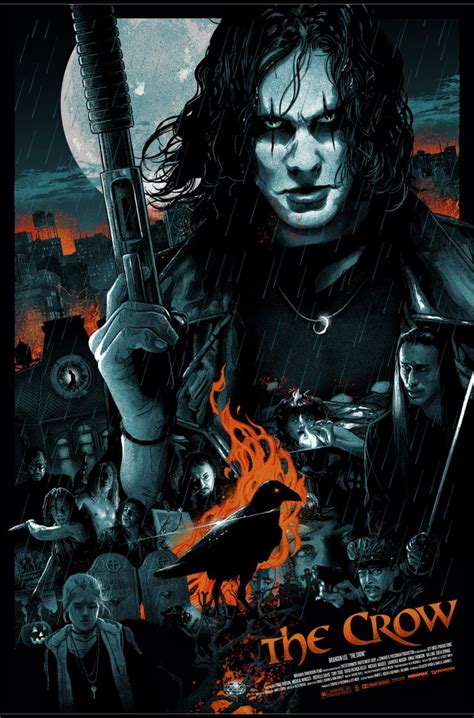 The Crow Crow Movie Horror Posters Movie Posters Design