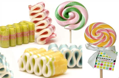 Twist Lollipops And Ribbon Candies By Hammonds Candies At Home With