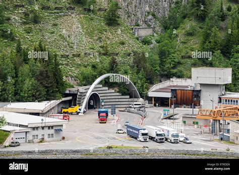 Mont Blanc Tunnel Entrance Photos And Mont Blanc Tunnel Entrance Images