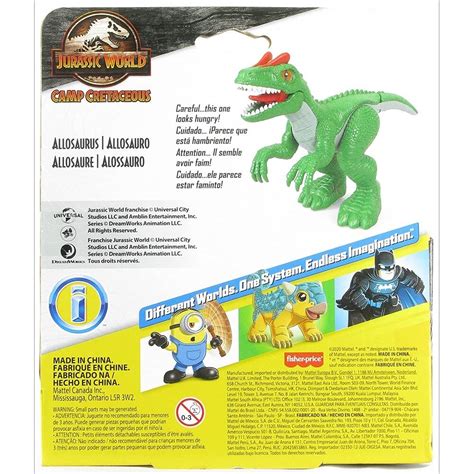 Imaginext Jurassic World Allosaurus Camp Cretaceous Toy 1 Ct Shipt