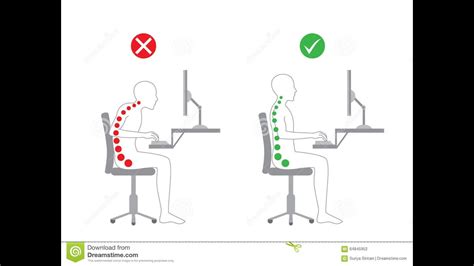 How To Fix Sitting Posture Reduce Lower Back Pain Youtube