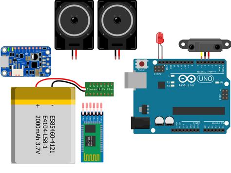 Gesture Controlled Bluetooth Speaker Using Arduino Matha Electronics