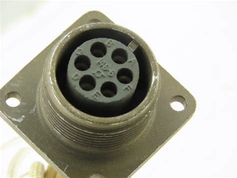 tpc wire cable   amphenol  pin female circular plug