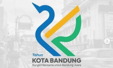Hariane Logo Hari Jadi Kota Bandung Ke Telah Diluncurkan Secara