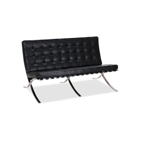 Flecken sollten sie sofort entfernen, damit diese nicht zu tief. Barcelona 2 seats sofa - Replica Ludwig Mies Van der Rohe