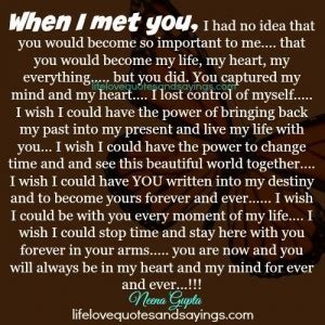 Check spelling or type a new query. Quotes About Wish I Never Met You. QuotesGram