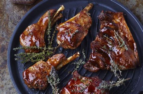 Recette de Grillades d agneau sauce barbecue