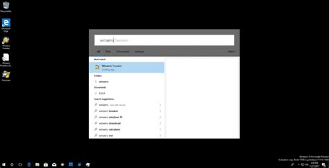 Enable Floating Search Bar In Windows 10 Immersive Cortana
