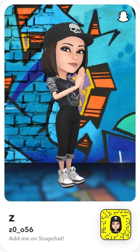 An Animated Girl Is Standing In Front Of A Graffiti Wall And Holding A