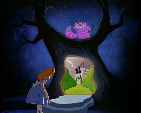 Aliceand The Door In The Tree Alice In Wonderland 1951 Alice In