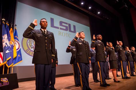 Rotc Cadets Commissioned As Part Of Spring Commencement Exercises