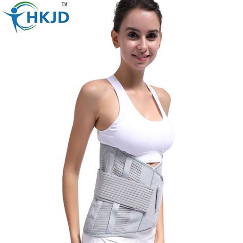 Medical High Back Brace Waist Belt Spine Support Men Women Belts Breathable Lumbar Corset