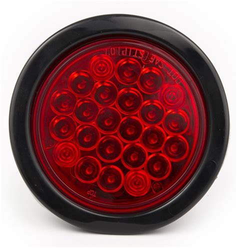 4 Inch Round Led Truck Tail Stop Turn Light Manufacturers And Factory