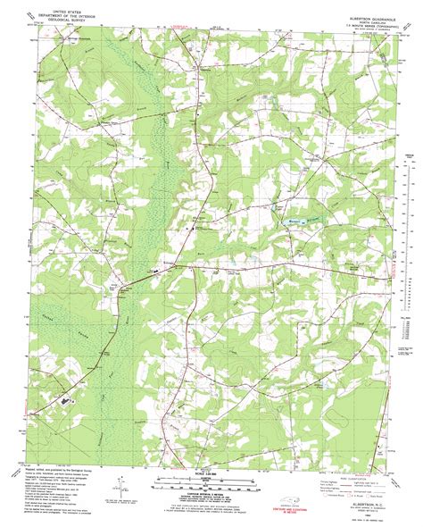 Albertson, NC Topographic Map - TopoQuest