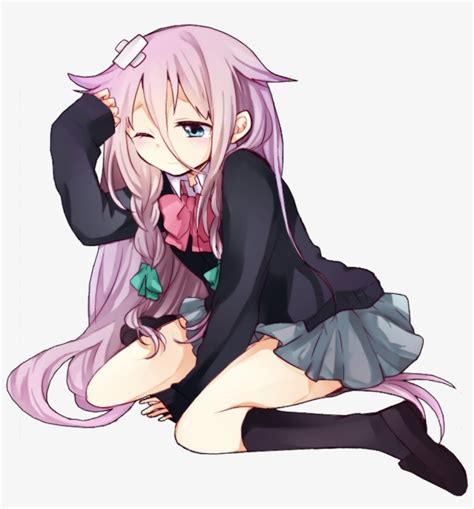 Anime Manga Girl Cute Kawaii Purple Hair Japanese Longh Roblox Anime