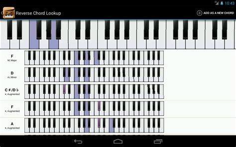La 9 può essere sempre ottenuta aggiungendo un intervallo di 3 maggiore o minore (a seconda. Piano Companion: chords,scales - Android Apps on Google Play