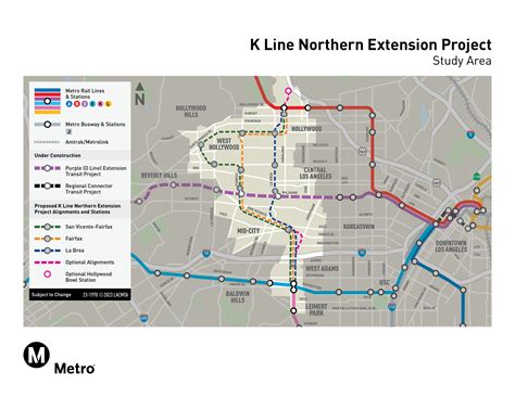 K Line Northern Extension La Metro