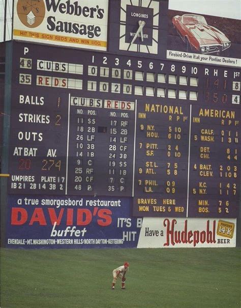 Dubois trade could come as soon as saturday. Crosley Field Scoreboard | Cincinnati reds baseball ...