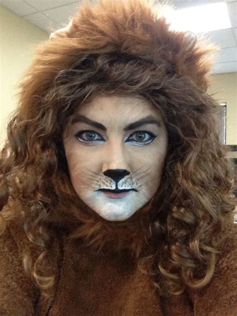 Wizard Of Oz Lion Wizard Of Oz Musical Musical Theatre Lion Face