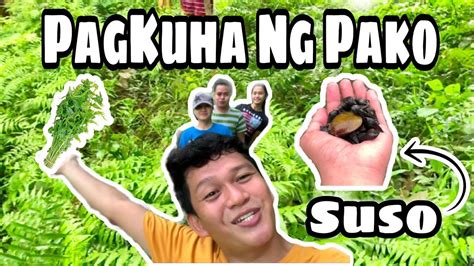 Nanguha Kami Ng Pako At Suso Probinsya Vlog Nolan Hutalla Official Youtube