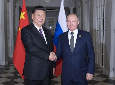 Xi Putin Exchange Views On Current International Situation Beijing