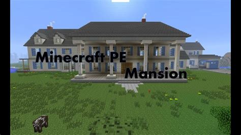 How to build a modern mansion house tutorial (#23) in this minecraft build tutorial i show you how to make a modern. Minecraft PE: My Mansion Build - YouTube