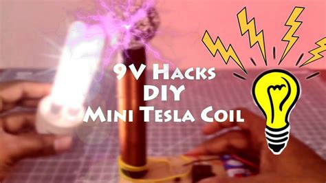 How To Make Wireless Power Transmission Diy Mini Tesla Coil Youtube