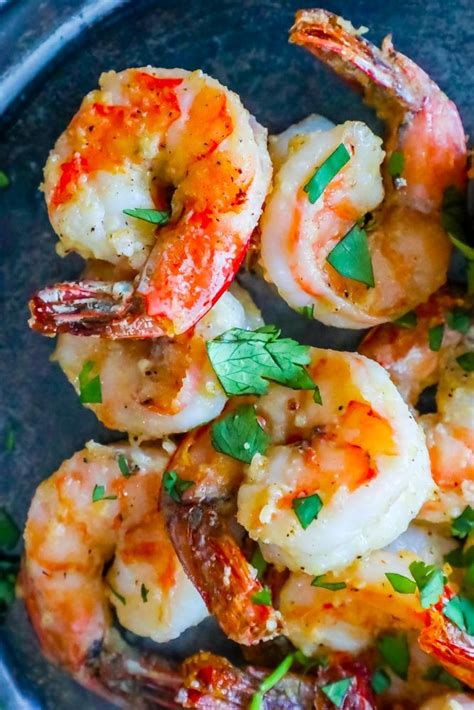 Cook at 400 degrees f for 8 minutes (no need to turn them). Garlic Parmesan Air Fried Shrimp Recipe - Sweet Cs Designs