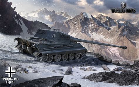 World Of Tanks Tank Tiger Ii Wargaming Hd Wallpapers Desktop And