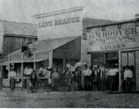 Long Branch Saloon In 1878 Dodge Citys Population Was Les Flickr