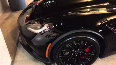 2016 Corvette Z06 Supercharged 3lz Black Youtube
