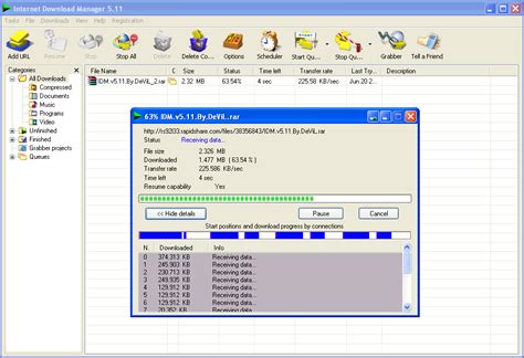 It is an accessible and very famous download manager. Muhammad Areev: CARA MEMBUAT IDM TRIAL MENJADI FULL VERSION