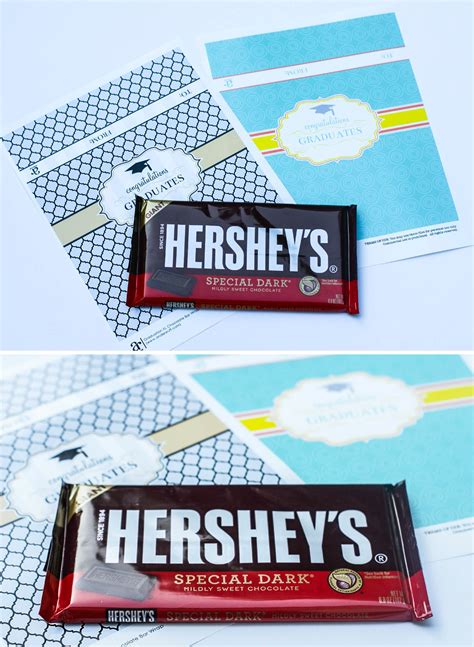 Surprise your dinner guests this thanksgiving with a special treat at dessert time. Ruff Draft: FREE PRINTABLE Graduation Giant Chocolate Bar ...