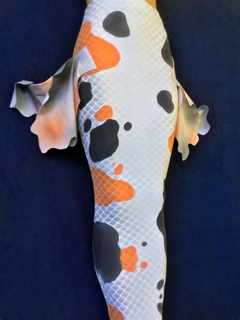 Koi Fish Mermaid Tail Swimmable Fabric Mermaid Tails For Etsy