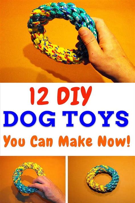 12 Easy Diy Dog Toys You Can Make Now In 2020 Diy Dog Toys Diy Dog