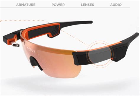 Solos Smart Glasses For Cyclists Cool Wearable