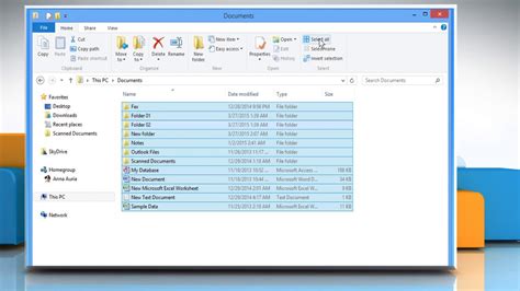 How To Select Multiple Files And Folders In Windows 81 Part 2 Youtube