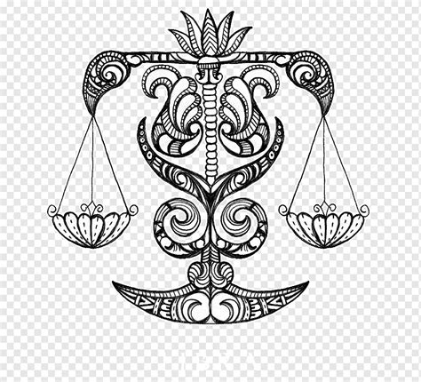 Libra Zodiac Astrological Sign Horoscope Libra Symmetry Tattoo