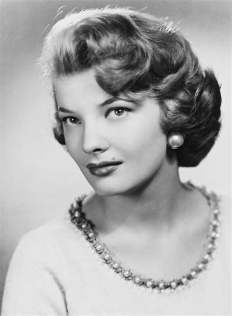 Picture Of Gena Rowlands Gena Rowlands 1960 Hairstyles Vintage Hairstyles