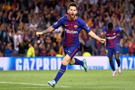 Messi Barcelona Lionel Messis Goal Celebration The Touching Reason
