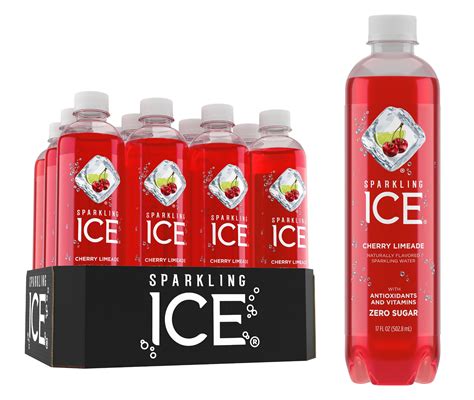 Sparkling Ice® Naturally Flavored Sparkling Water Cherry Limeade 17 Fl