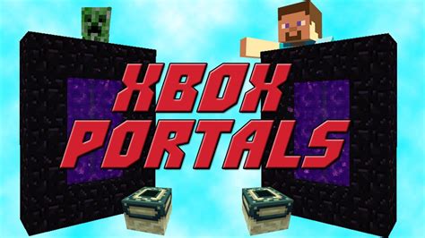 Xbox Minecraft How To Make Portals Ender And Nether Youtube