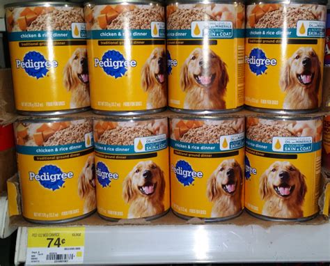 Iams proactive health senior wet dog food: Pedigree Canned Dog Food Just $.57 at Walmart!