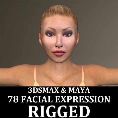 Rigged Young Sexy Girl 3d Model Cgtrader