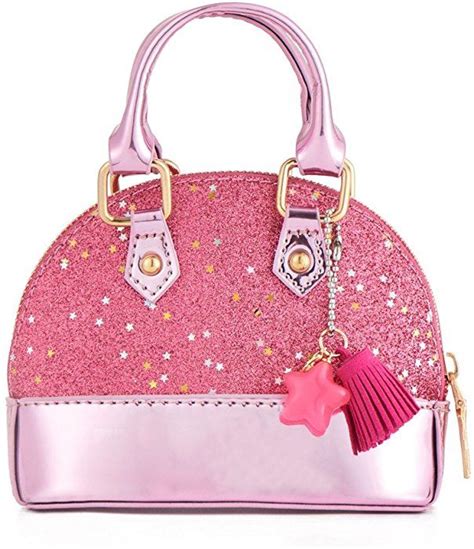 Princesstype Little Girls Mini Dome Satchel Crossbody Bag