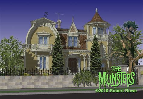 Making Dreams Come True The Munsters House At Midnight