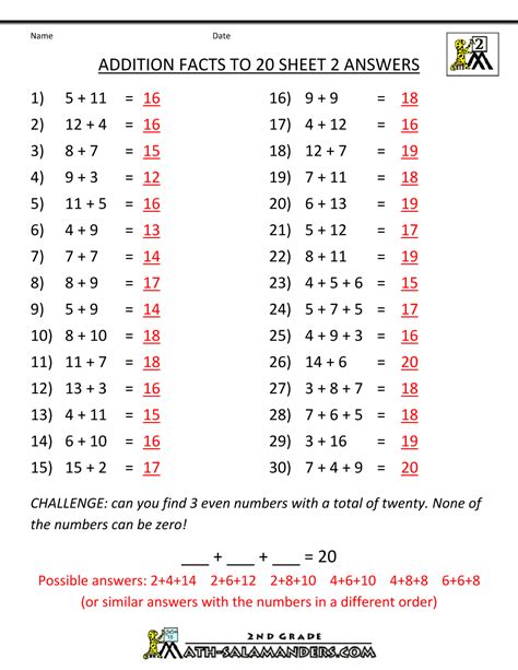 6th Grade Math Worksheets With Answer Key 6th Grade Math Printable Worksheets And Answers Math