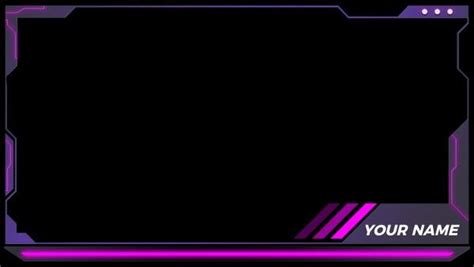 Purple Twitch Overlay Banner Twitch Webcam Overlay Template And Ideas
