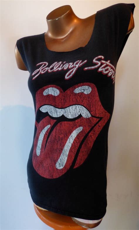 Sexy Rolling Stones Reshaped T Shirt Dress Sz S